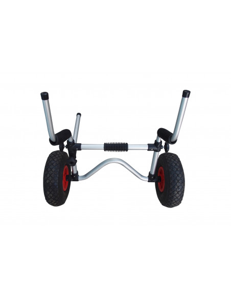 Kayak Trolley with scupper supports 