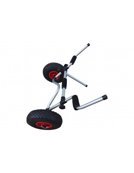 Kayak Trolley with scupper supports 