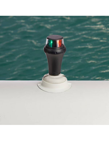 Large flush mount rod holder for kayak