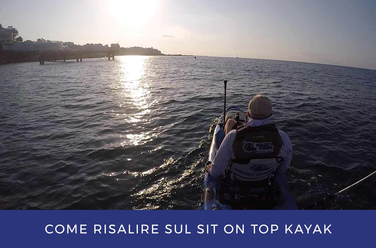 Come risalire sul Sit On Top Kayak