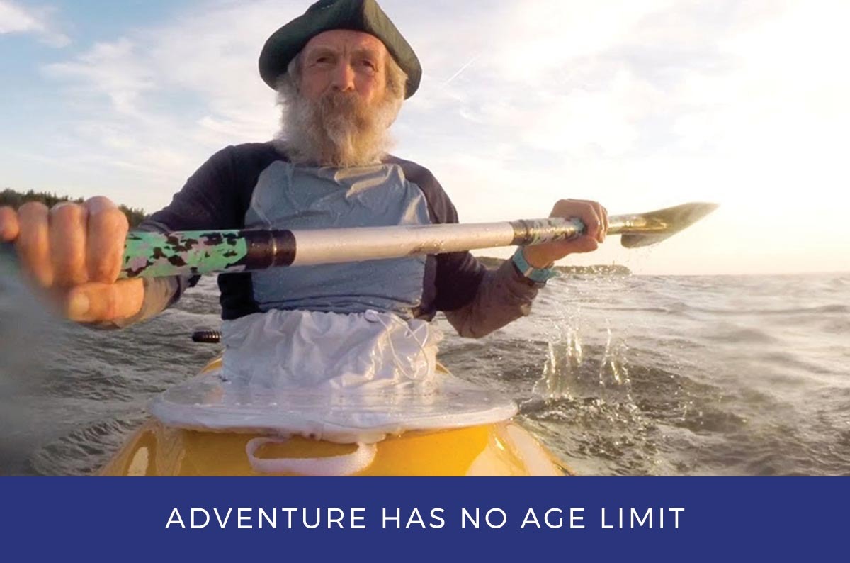 Kayak a 70 anni - L'avventura non ha limiti di età